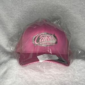 Raising Cane's Post Malone Limited Edition Snapback Trucker Hat Pink